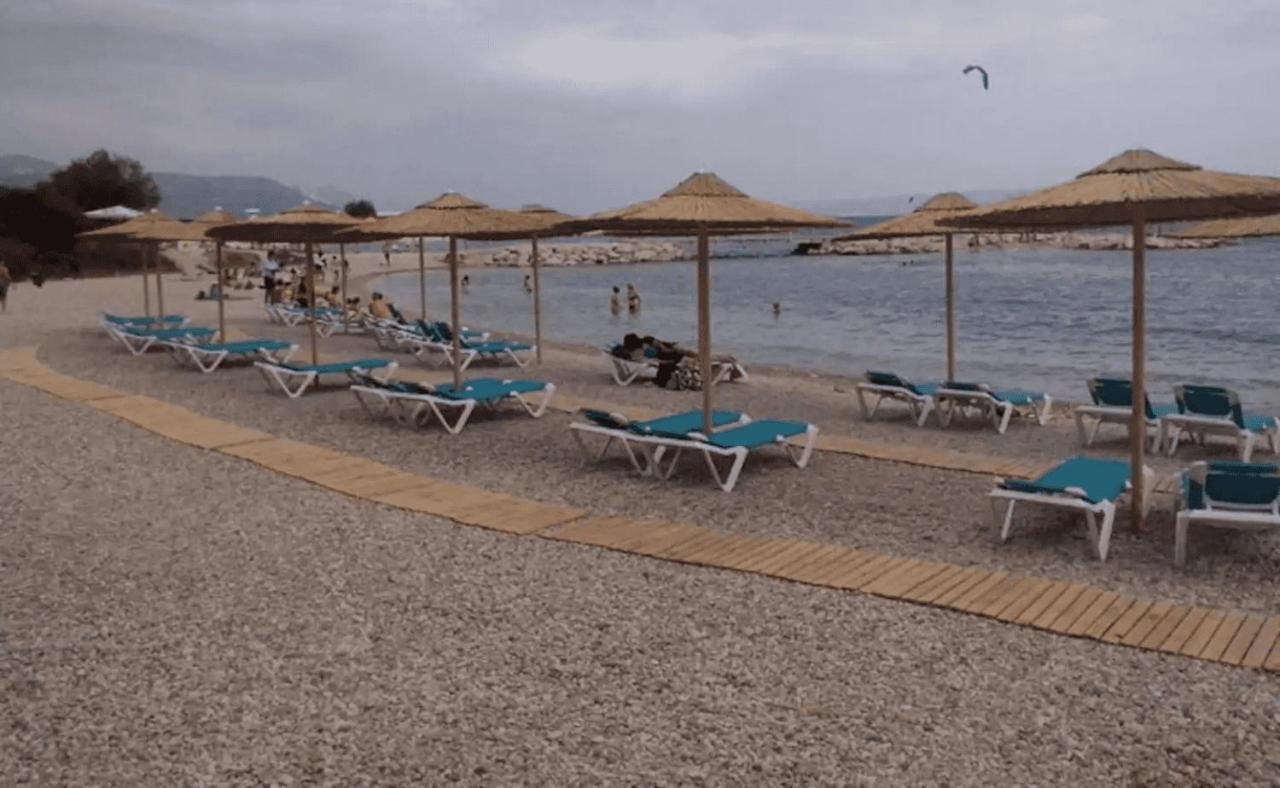 Beach Apartment Butterfly With Sea View 斯普利特 外观 照片